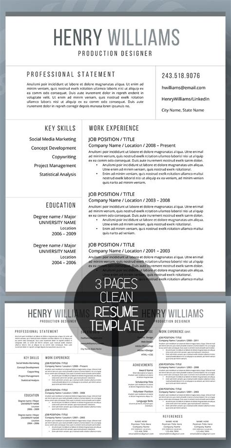 best resume templates for 2018